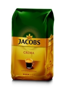 Káva Jacobs  - Crema / zrno / 1 kg